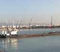 Construction of North Quay in South Basin  in Sagunto Port  - Spain